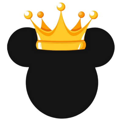 Mickey con corona